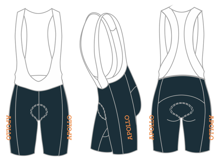 Apollo Velocity Cycling Bib Shorts 2.0 - Women's