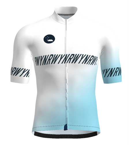 MEN'S - WYNR 2025 Blue Premium Cycling Jersey