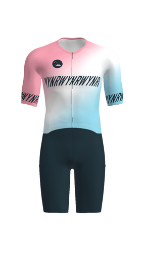 WOMEN'S - WYNR 2025 Ombré Hi Velocity X Sleeved Triathlon Suit